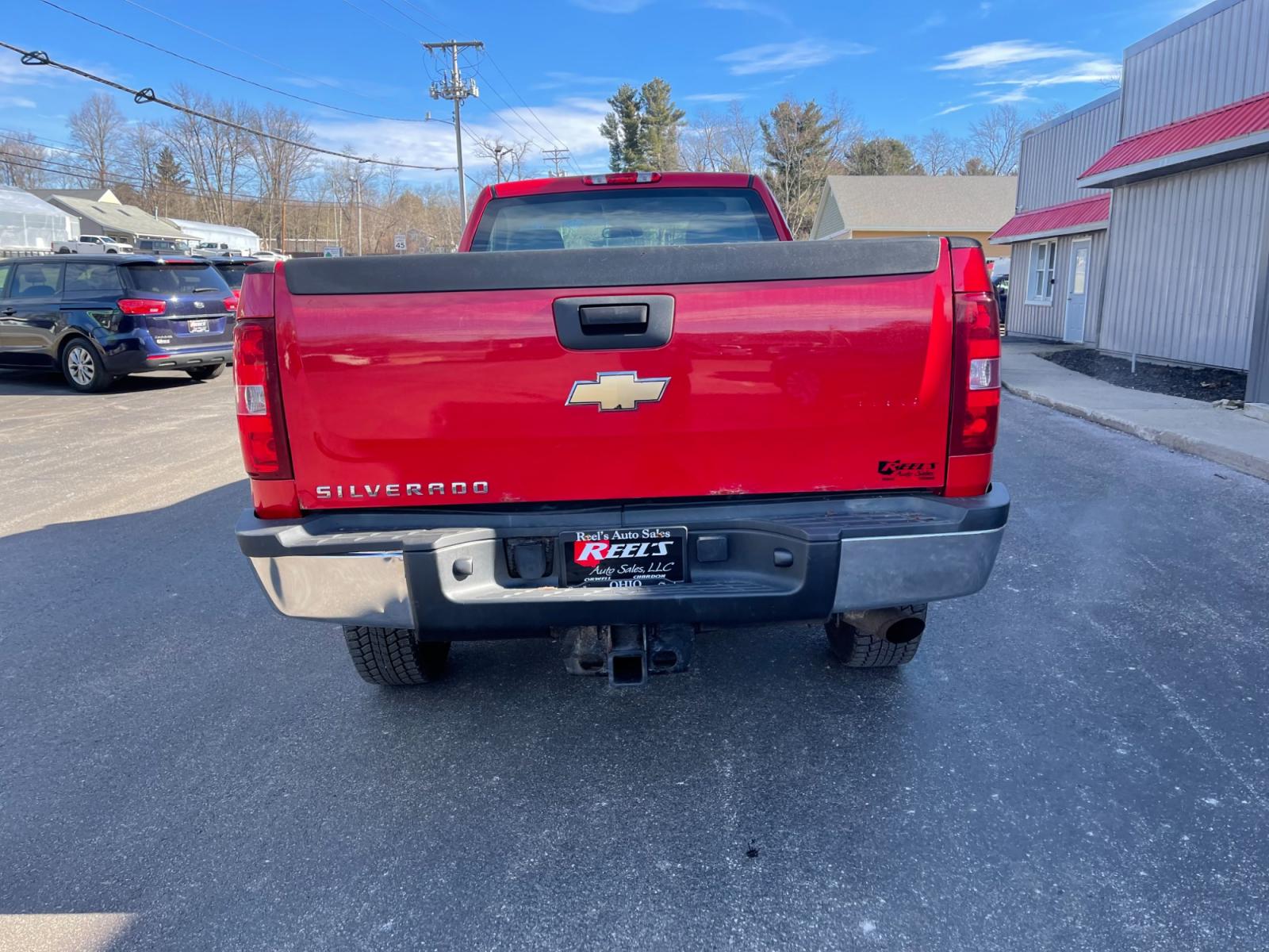 2011 Red /Black Chevrolet Silverado 2500HD Work Truck Long Box 4WD (1GC0KVCG8BF) with an 6.0L V8 OHV 16V FFV engine, 6-Speed Automatic transmission, located at 11115 Chardon Rd. , Chardon, OH, 44024, (440) 214-9705, 41.580246, -81.241943 - This 2011 Chevrolet Silverado 2500 Work Truck with a Regular Cab featuring a 6.0L Vortec V8 and a 6-speed transmission is a robust and versatile pickup designed for heavy-duty tasks. Its significant powertrain is well-suited for towing and hauling heavy loads, making it an ideal choice for work in c - Photo #11